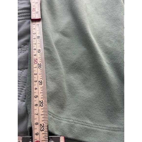 Nike Air High-Waisted Leggings Green Plus Size 1X Side Pocket Athletic - Picture 7 of 7